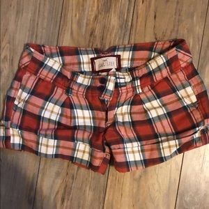 Plaid shorts